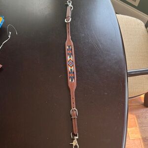 Beaded wither strap horse tack